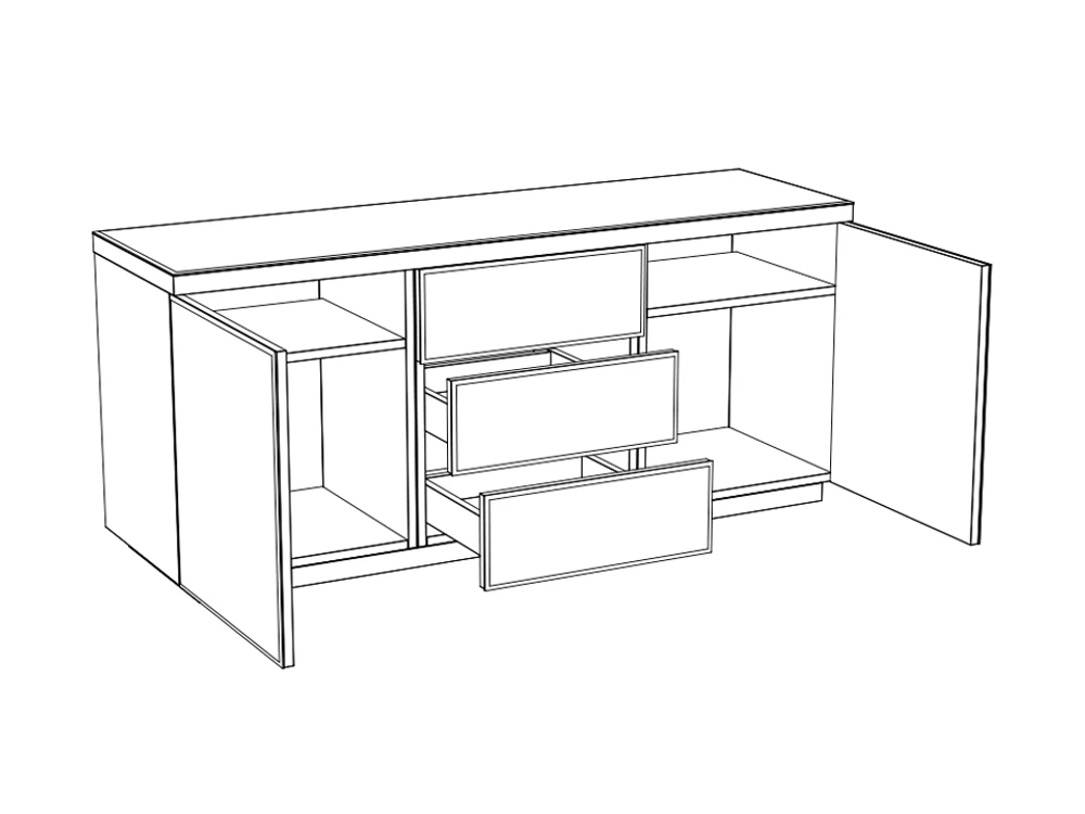 Сервант Kristal