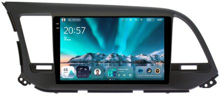 Магнитола для Hyundai Elantra 6 2016-2018 (без штатной КЗВ, рамка тип 2) - Teyes CC4 монитор 9.2" 2K QLED на Android 14, Snapdragon 680, DSP, CarPlay, 4G SIM-слот