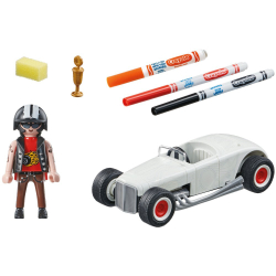 Playmobil — цветной гоночный автомобиль Hot Rod 71376 / артикул   71376  / GTIN 4008789713766