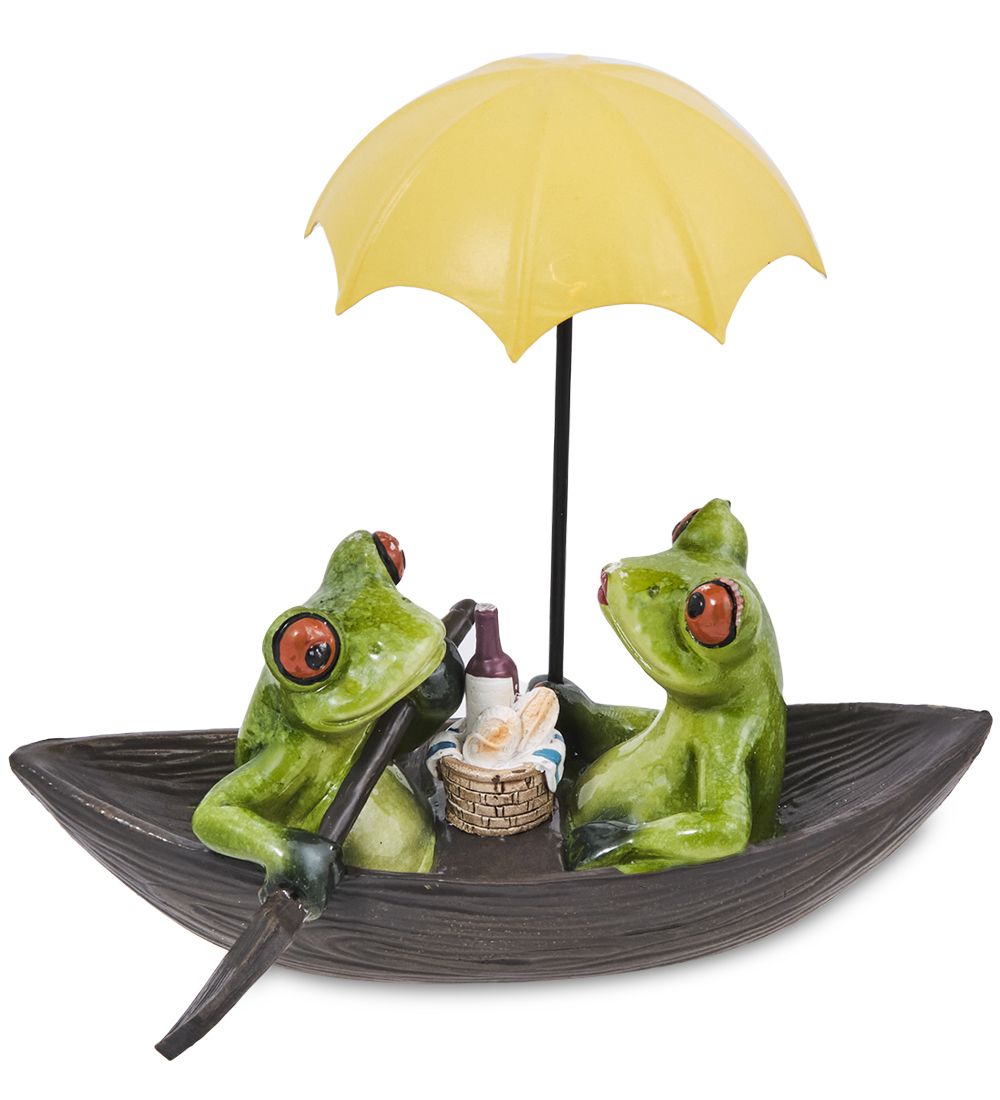 GAEM Art MN-316 Фигурка «Лягушки в лодке»