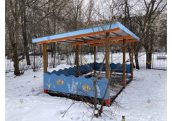 Беседка большая тип-5 (синий)