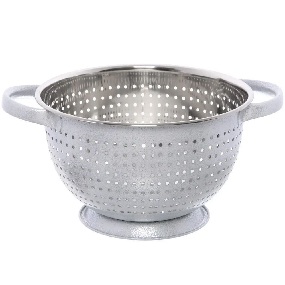 Дуршлаг из нержавеющей стали 2,3л 20см с круглыми ручками