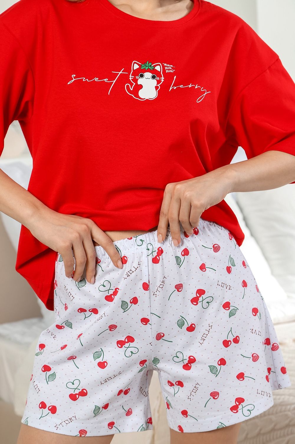 Пижама Смузи-1 Виотекс ВИШНЯ