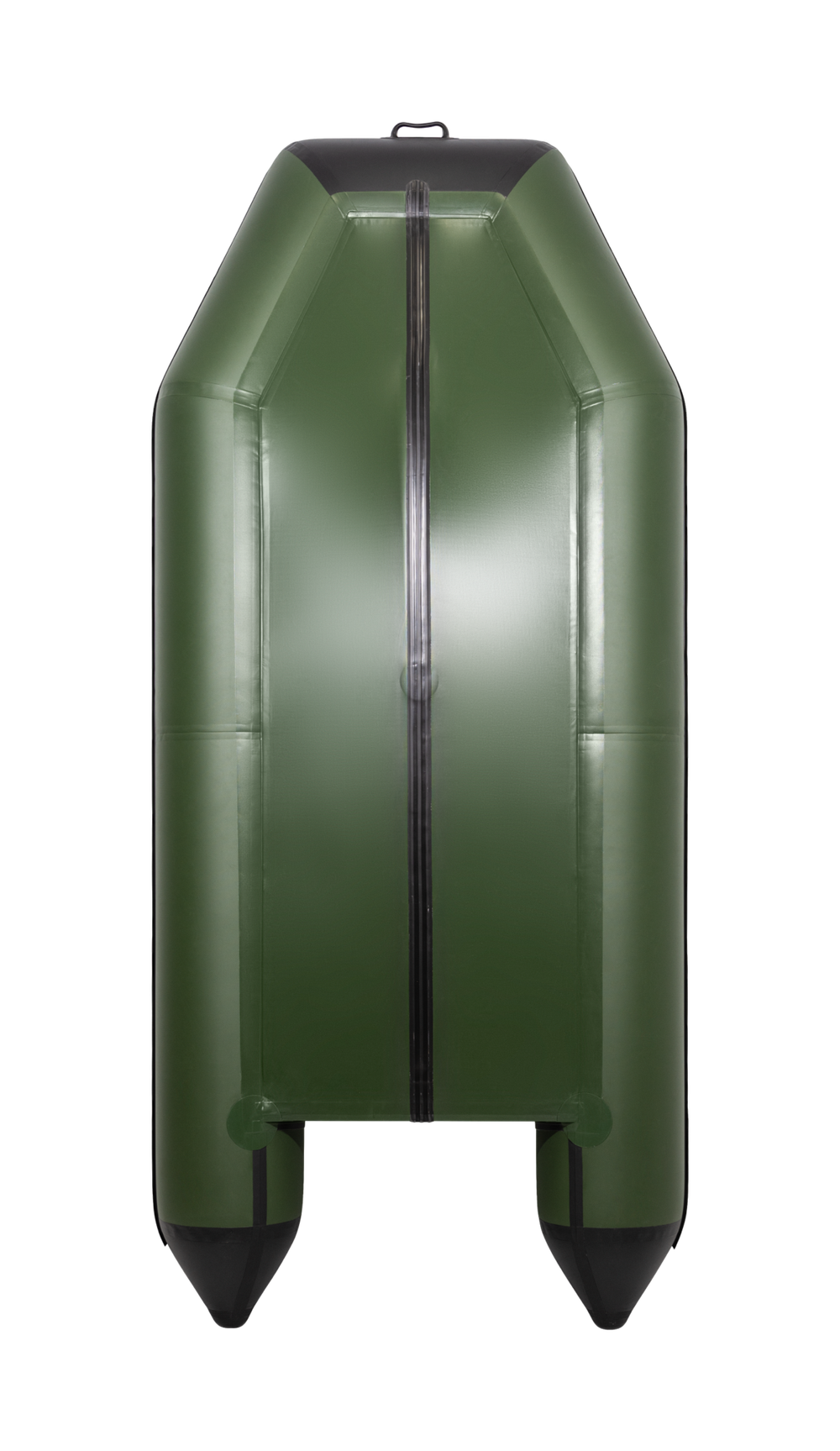 Лодка ПВХ АКВА 3200 Слань-книжка киль (без стрингеров) зелено-черный