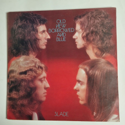 Винтажная виниловая пластинка LP Slade Old New Borrowed And Blue (UK 1974)