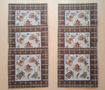 Набор декоративных гобеленовых салфеток Утро 32х32 (6 шт.)