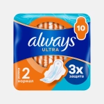 Прокладки Always Ultra Normal/Light 10шт в ассортименте