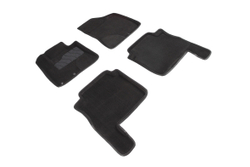 3D коврики для Hyundai Santa Fe II рест. 2010-2012, Seintex.89338