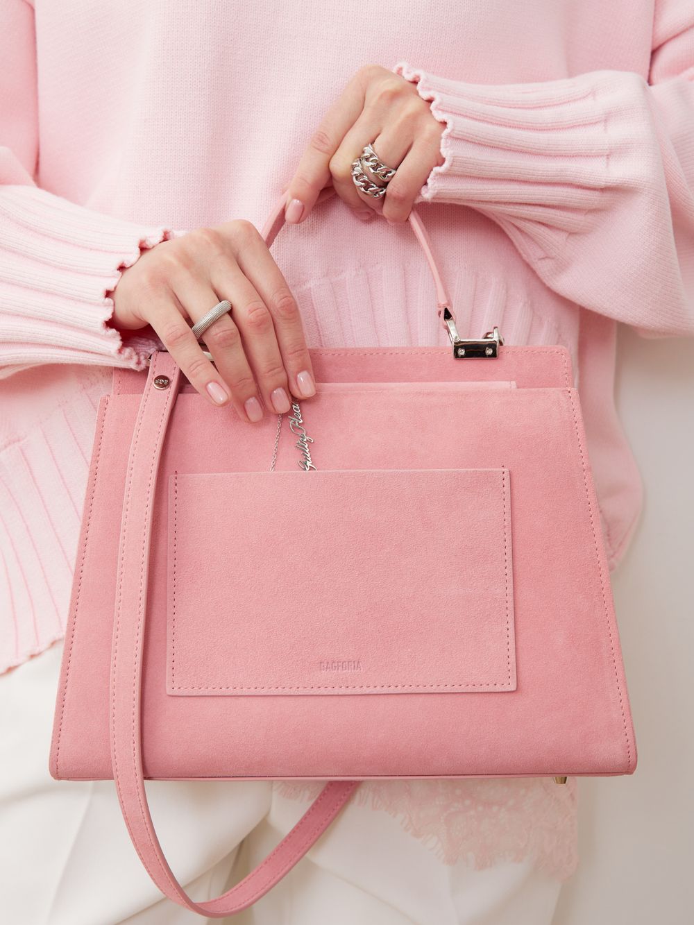 СУМКА «TOOMATCH MEDIUM» ПУДРОВЫЙ РОЗОВЫЙ