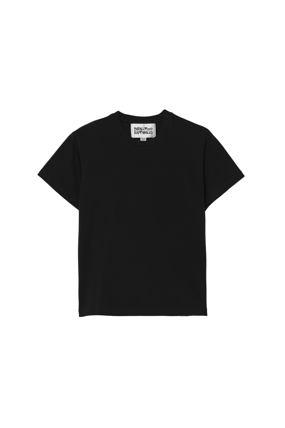 ZARA X BENITO ANTONIO ФУТБОЛКА ОБЛЕГАЮЩЕГО КРОЯ, ЧЕРНЫЙ