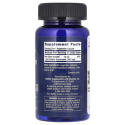 Life Extension Iron Protein Plus 300mg 100 veg caps , Железо плюс белок
