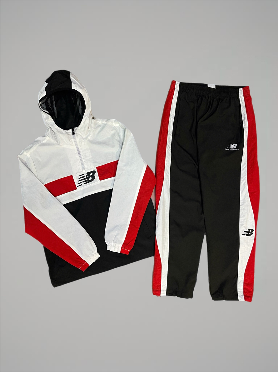 Костюм New Balance #10172 (чёрн.-бел.)