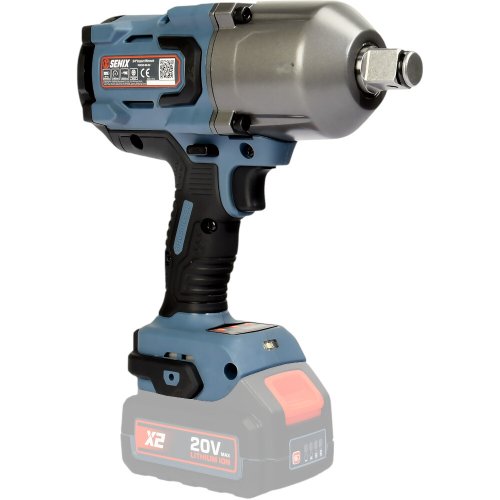 Гайковерт ударный аккумуляторный SENIX PDWX2-M5-EU-0, без акб и зу