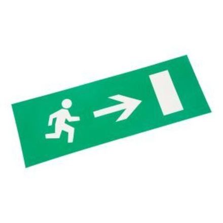 Наклейка для аварийного светильника "ВЫХОД  ВПРАВО" REXANT
