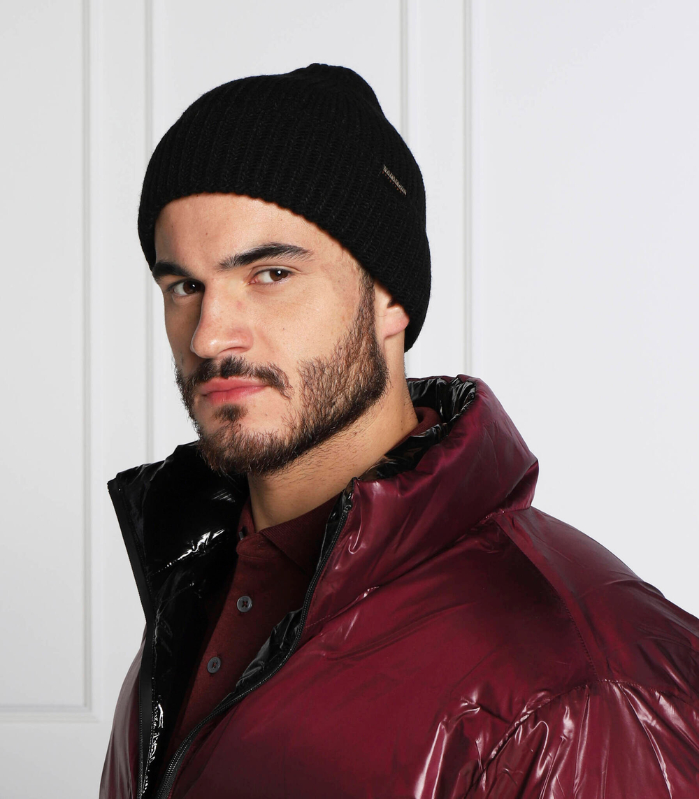 шапка foli 3 Napapijri - черный(NP0A4GK8)