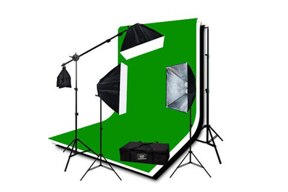 Комплект постоянного света FST STUDIO KIT флуоресцентный (Готовая видеостудия)