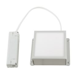 ULP-1010 7W-4000К IP40 GRILYATO OPAL WHITE Светильник светодиодный потолочный встраиваемый. Белый свет 4000K. 788Лм. Для ячеек 100x100мм. Корпус белый. В комплекте с и-п. ТМ Uniel