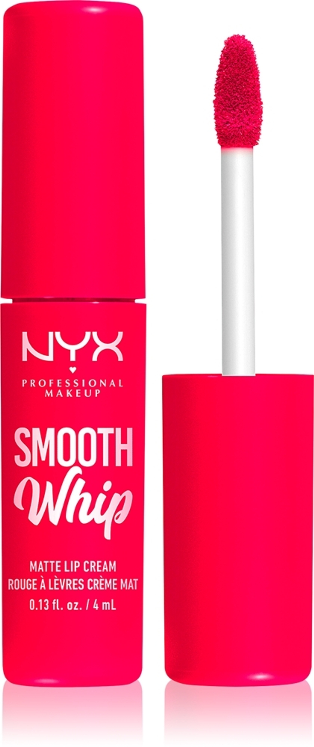 NYX Professional Makeup Smooth Whip Matte Lip Cream - Бархатистая разглаживающая помада, 4 ml