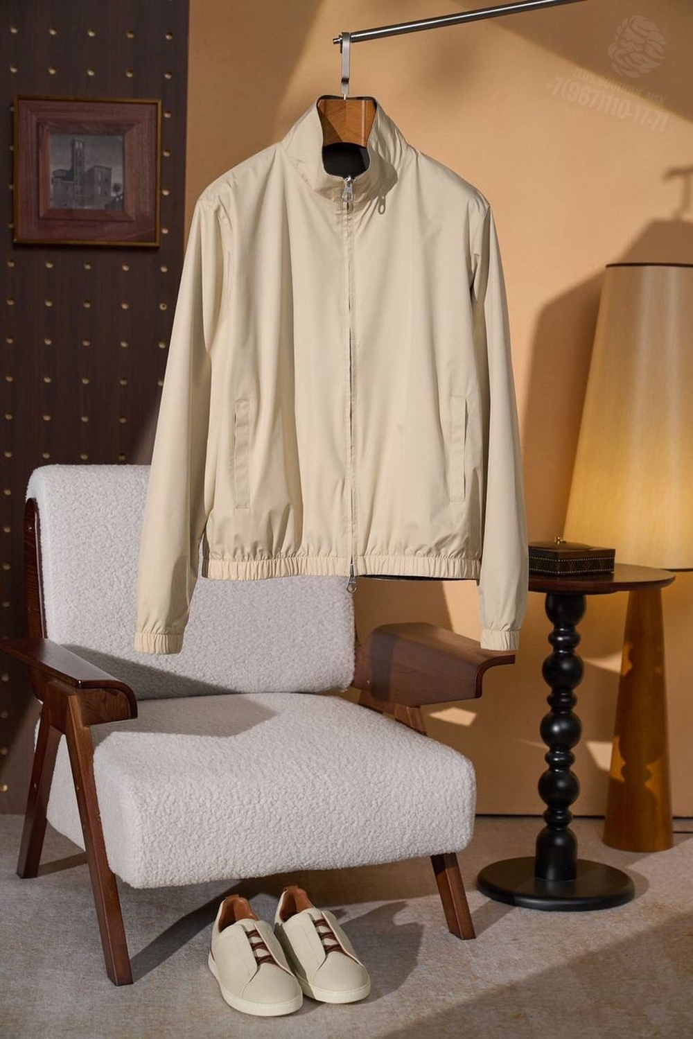 Двухсторонняя ветровка Loro Piana