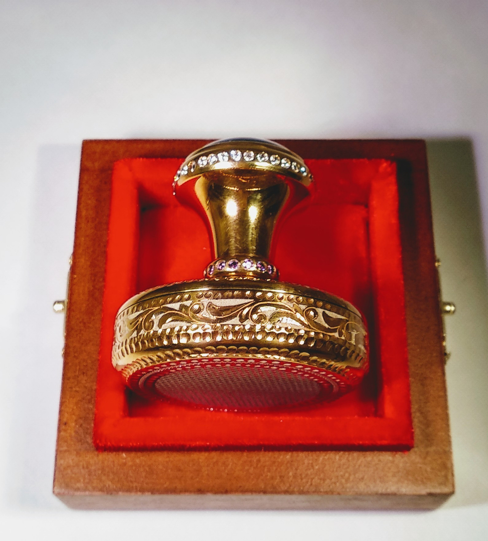 Оснастка печати "Лазурит с фианитами"