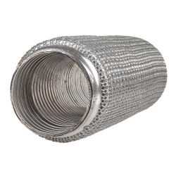 Компенсатор (гофра) выхлопной системы 3х-слойная WIRE MESH 64x280 UNIVERSAL D=64mm L=280mm GANZ GIG05328