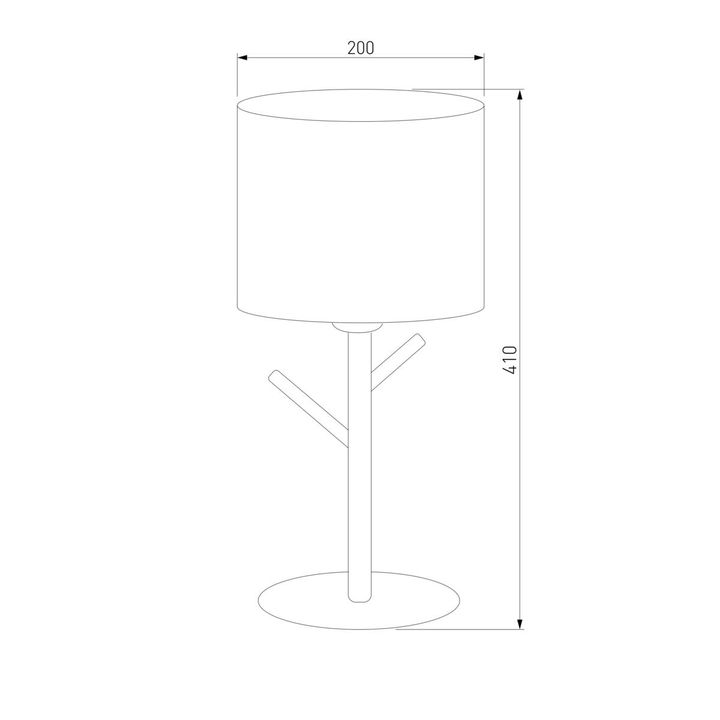 Настольная лампа TK Lighting 5571 Albero White