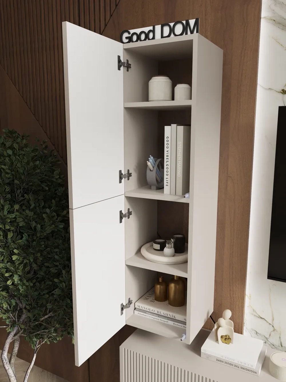 Шкаф для ТВ-зоны, 110см.