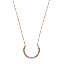 Колье Coeur de Lion Multicolour Pastel 0229/10-1522 цвет мультиколор, золотой