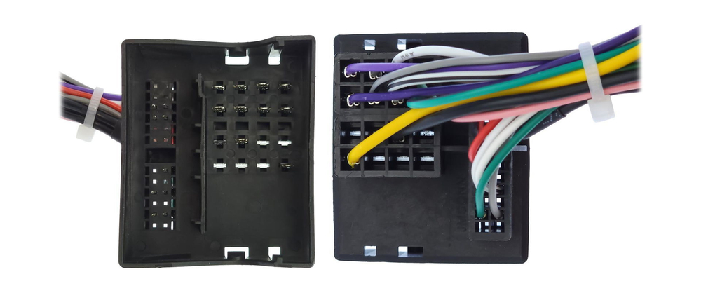 Комплект рамки с разъёмами 9" Land Rover Discovery Sport 2014 - 2019 (для авто без CD) с кнопками - Car-Smart 9641F2