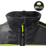 Костюм мужской (комплект) т/серый,лимон и чёрный (44-46) 170-176