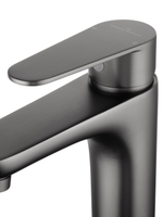 Смеситель для раковины высокий WONZON & WOGHAND ALFA, Темный графит (WW-A40232-BGG)