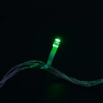 Гирлянда для дома 5,5м 50 ламп LED прозрач.пров.,8 реж, IP-20, Зелёный