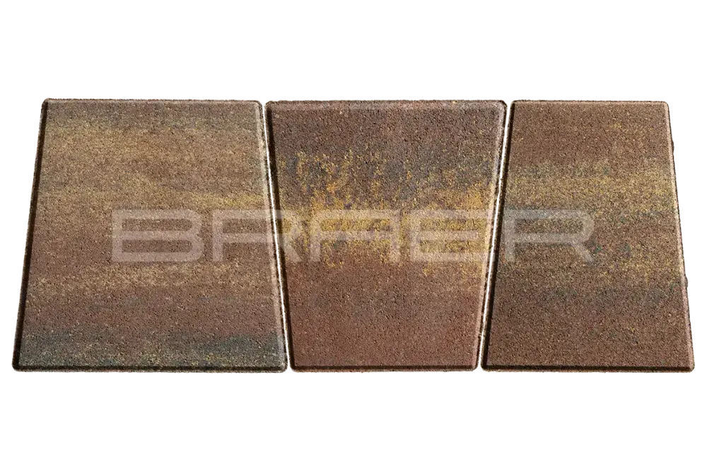 Тротуарная плитка Braer Старый город Веймар, Color Mix Мальва, 60 мм