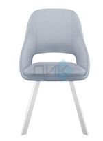 Стул DikLine 247 поворотный опоры белые