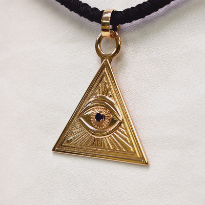 Подвес Illuminati с сапфиром