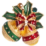 Брошь «Зимняя сказка - Шарики» 3,4*3,5 см