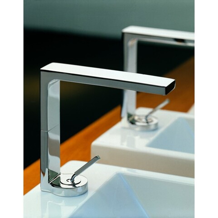 Смеситель для раковины Ritmonio Waterblade дизайнерский, без донного клапана, хром H0BA1001CRL