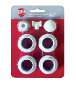 Набор присоединительный Royal Thermo 3/4'' white