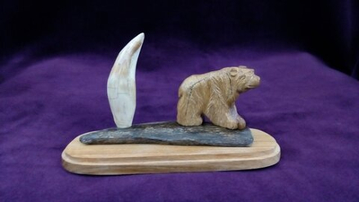 Сувенир "Бурый медведь"