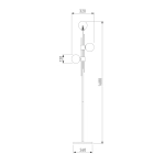 Торшер Eurosvet VOLVER 01383/3 4690389205620