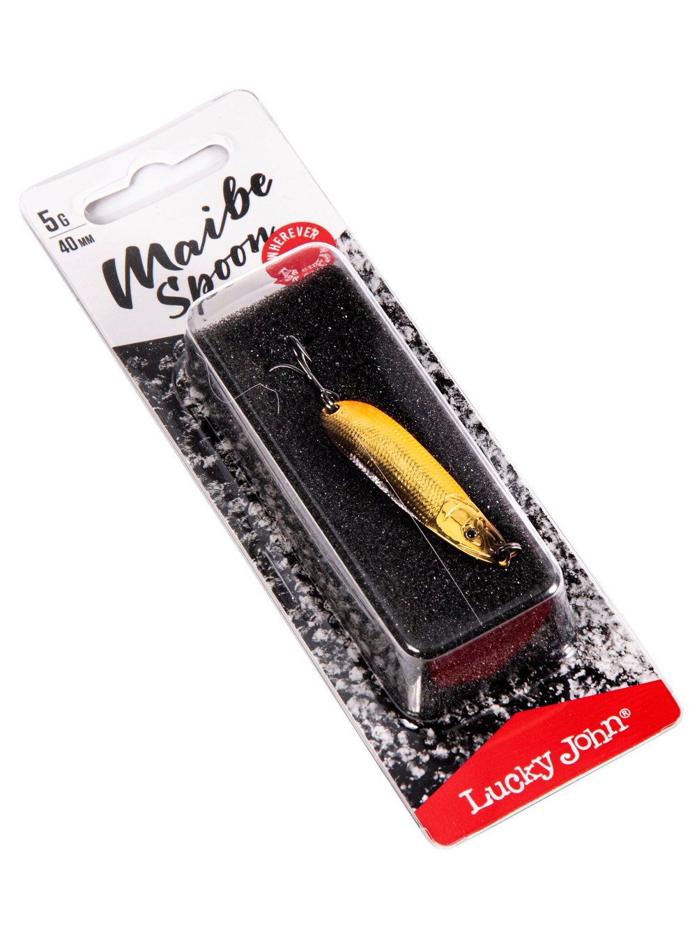Блесна Lucky John Maibe Spoon 40 мм, 5 г, цвет 004