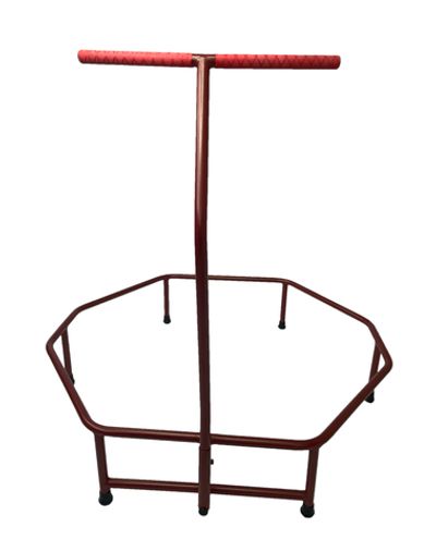 Рама профессионального батута для Джампинга - восьмиугольная с обрезиненной ручкой