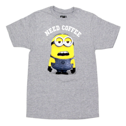 Футболка Minions Need Coffee