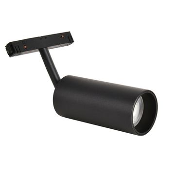 Трековый светодиодный магнитный светильник CLT 0.33 003 18W BL 3000K 48V чёрный Space Crystal Lux