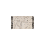 Коврик для ванной Crilda белый хлопковый 50 x 70 см