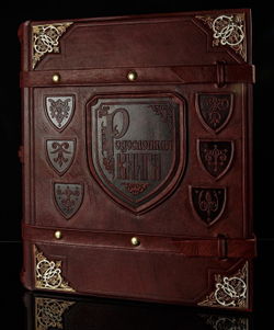 Большая семейная родословная книга "Столетие", натуральная кожа
