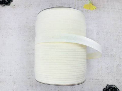 Косая бейка х/б, ш. 1,5 см, айвори