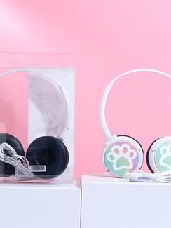 Наушники накладные «Happy year», с микрофоном