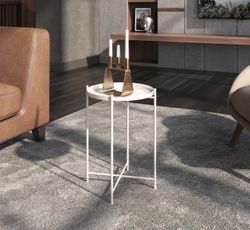 Столик журнальный SHT-CT8 (Белый муар), Sheffilton, г. Калуга