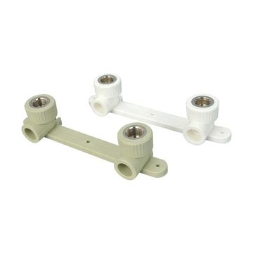 Планка угольник внутренней резьбой с креплением PP-R